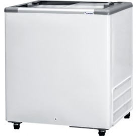 Freezer Expositor Horizontal 216 Litros Fricon Hceb 216 Com Tampa De Vidro