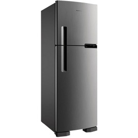 Geladeira/Refrigerador Brastemp Frost Free BRM44 375 Litros - Evox - 110v ou 220v