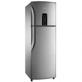 Geladeira/refrigerador Panasonic Frost Free 2 Portas Nr-bt42bv1 387 Litros Ao Escovado