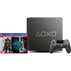 Console Playstation 4 1TB - Edio Limitada Days Of Play + Game Bloodborne Hits + Game Until Dawn Hits - PS4