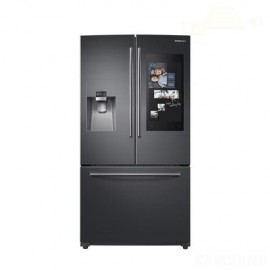 Refrigerador French Door Samsung Family Hub de 03 Portas Frost Free com 582 Litros Black Inox - RF26