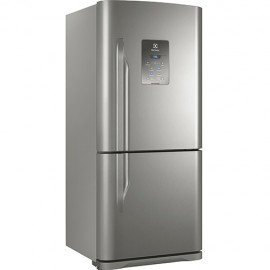 Geladeira/Refrigerador Frost Free Bottom Freezer Electrolux 598l Db84x Inox